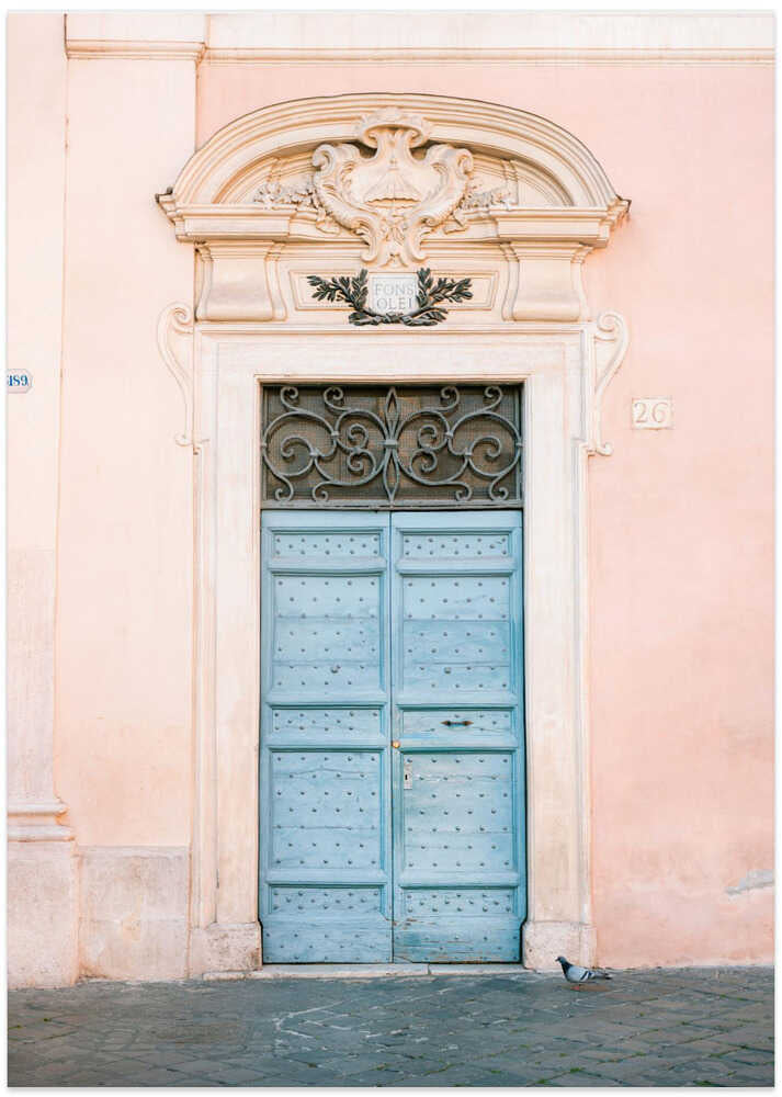 Pastel Trastevere - Rome Italy travel photography