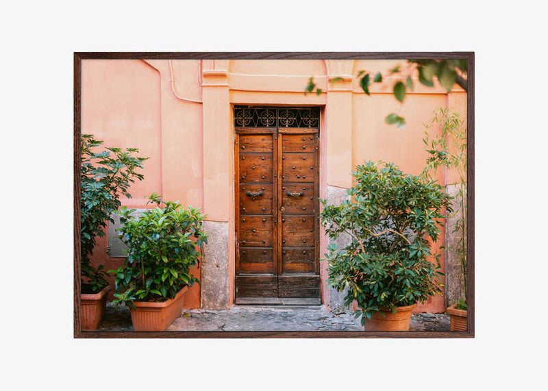 The Trastevere door