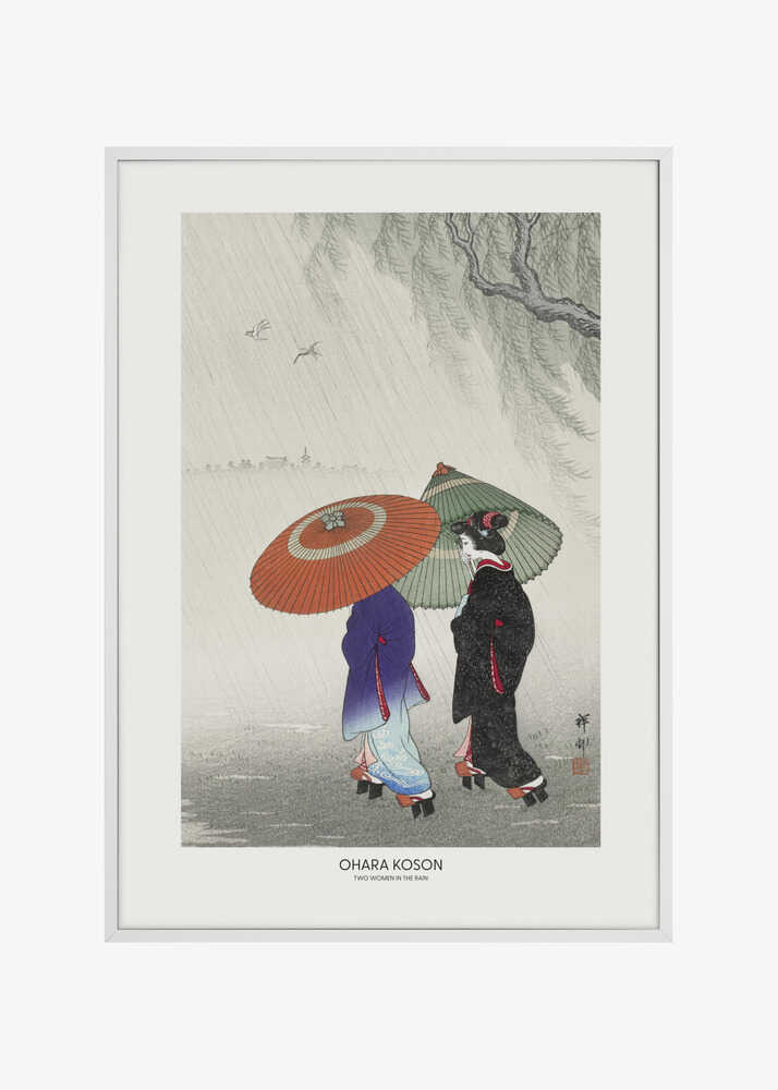 Two Women In The Rain