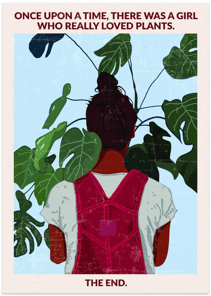 Plant Girl (south Asian)