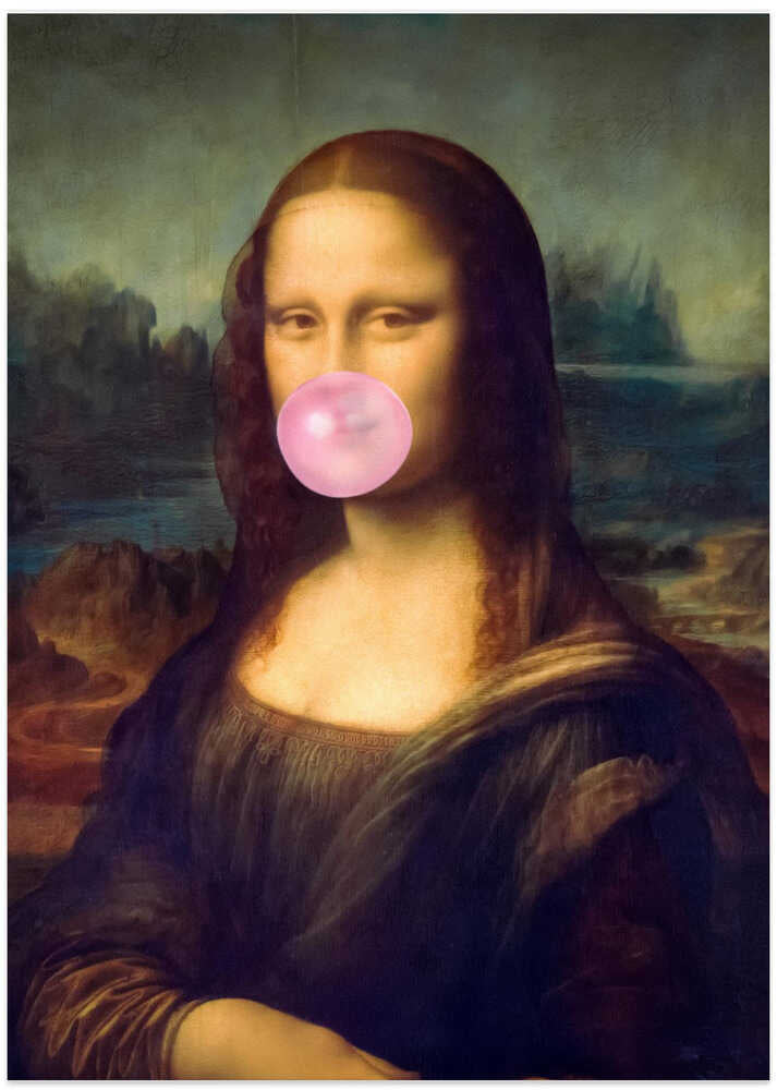 Mona Lisa Bubble Gum