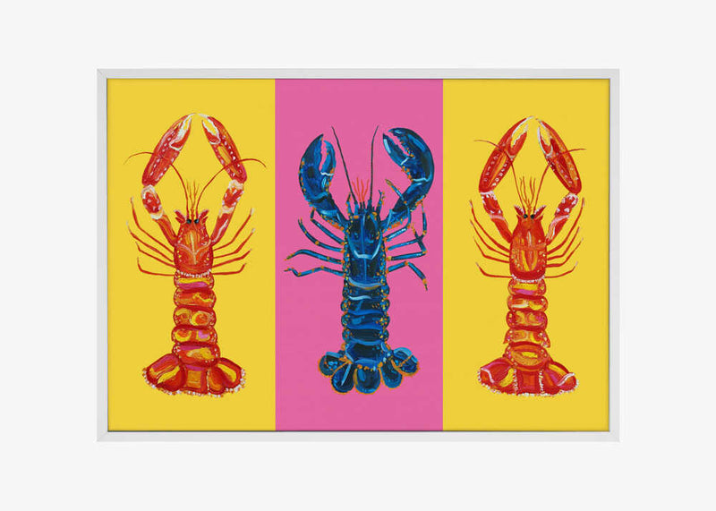 Lobster Langoustines Pop Art 2