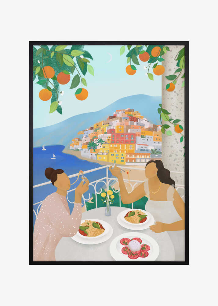Girls in Positano