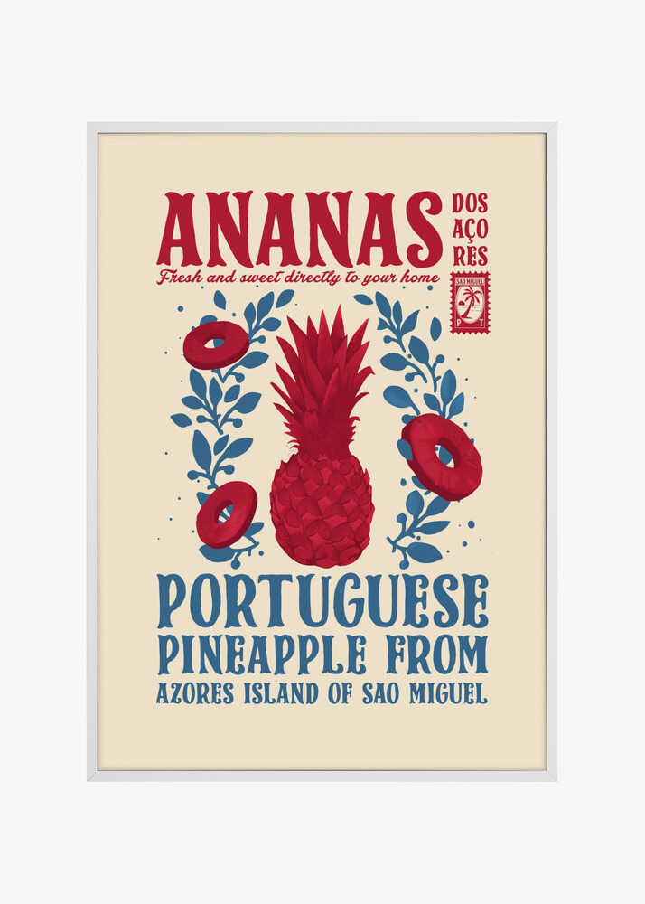 Pineapple kitchen print