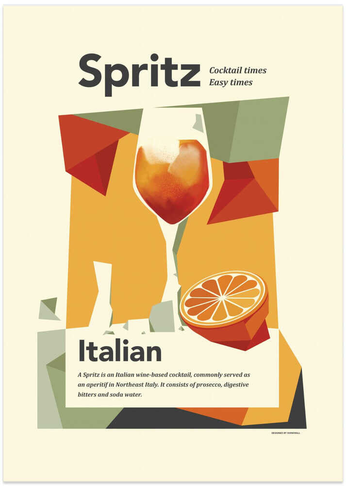 Aperol spritz print