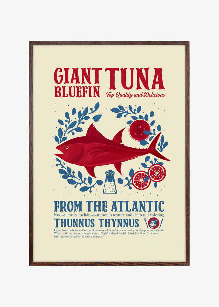 Tuna kitchen print