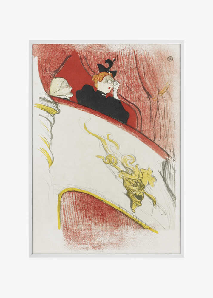 Balcony With a Gilded Grotesque Mask (1894)