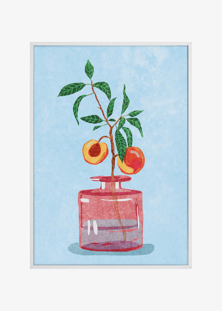 Peach Tree in Vase
