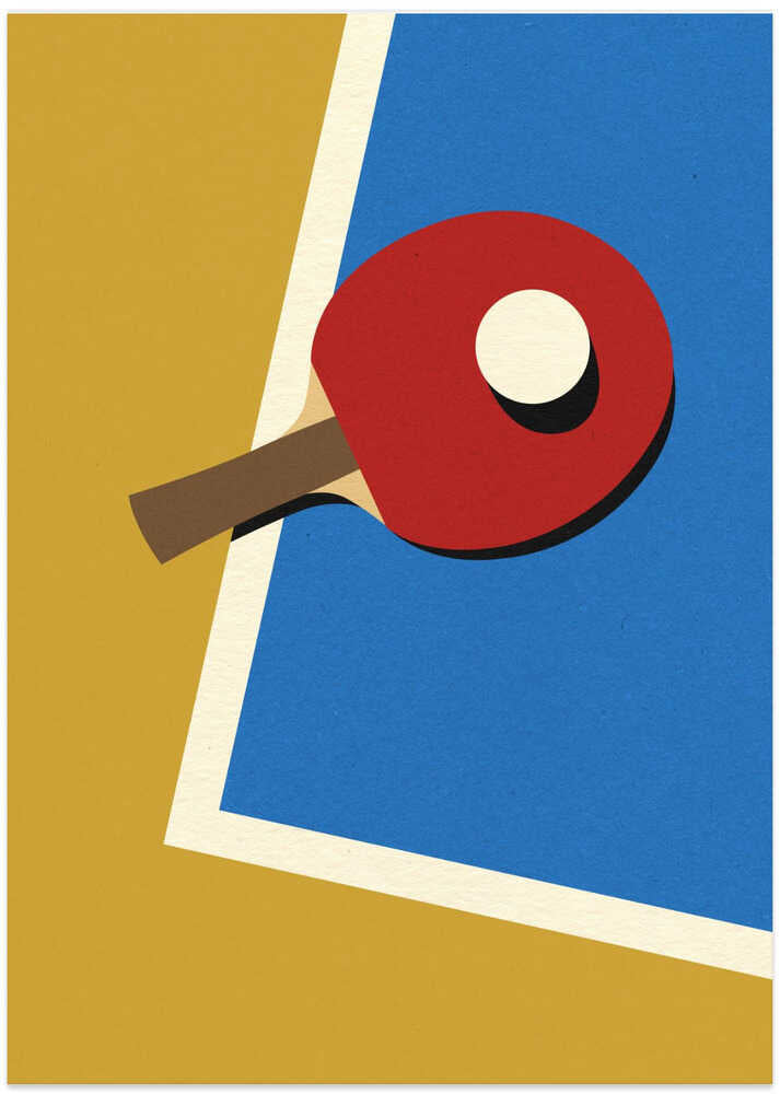 Table Tennis Team Red