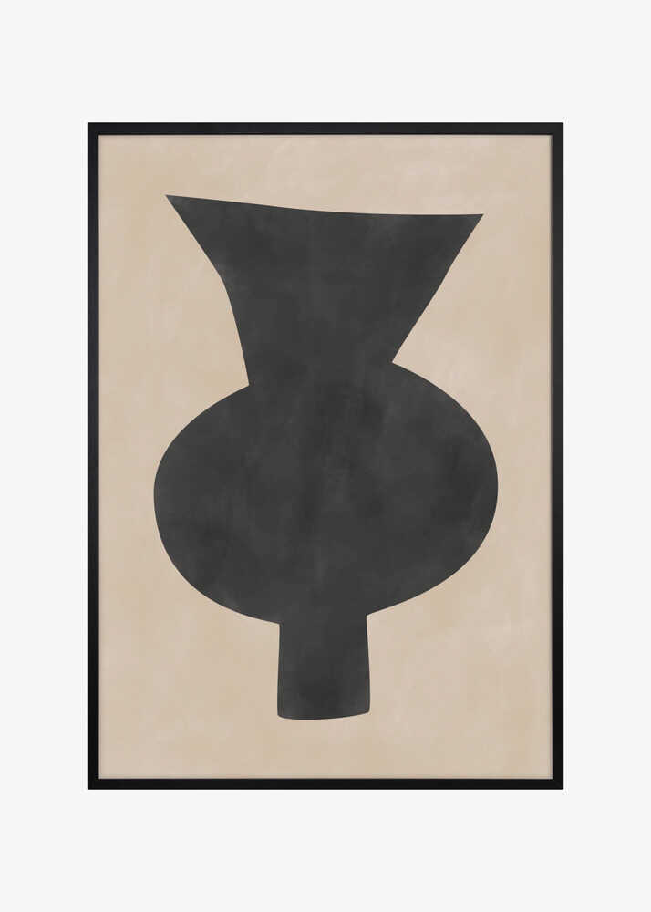 Abstract Vase Silhouette