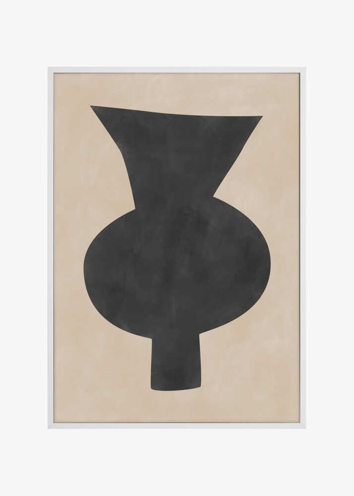 Abstract Vase Silhouette