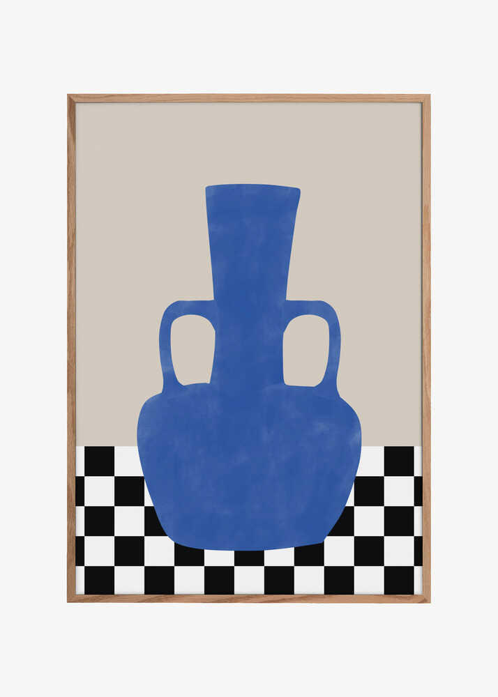 Azure Vase Chess Board