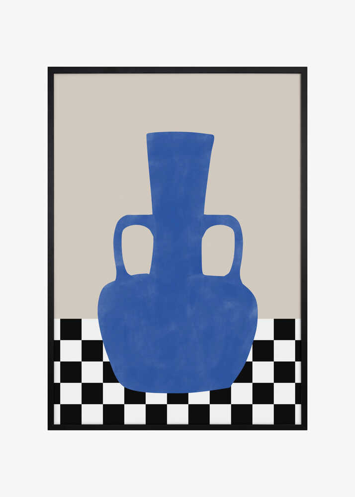 Azure Vase Chess Board