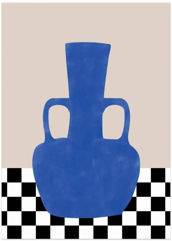 Azure Vase Chess Board