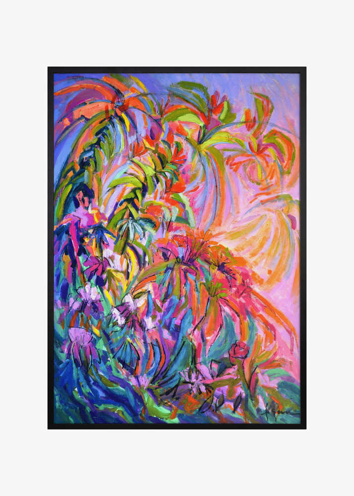 Radiant Floral Ballet