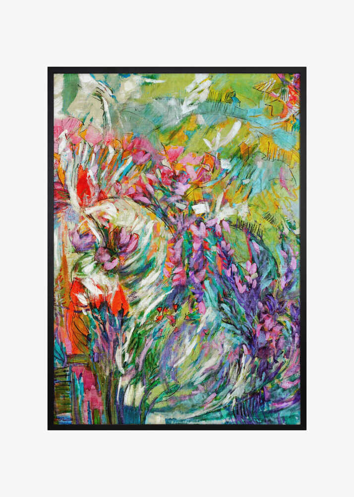 Pink Blossoms Abstract