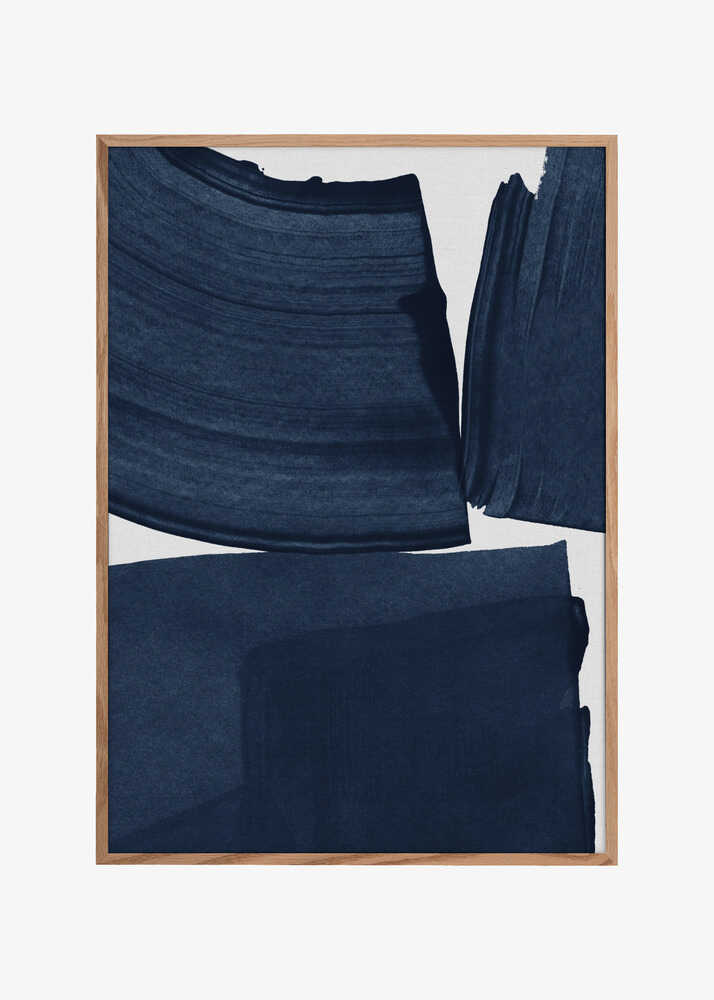 Minimalist Painting Blue I