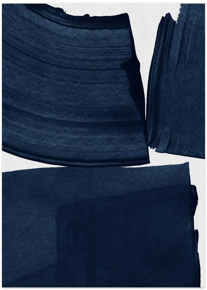 Minimalist Painting Blue I