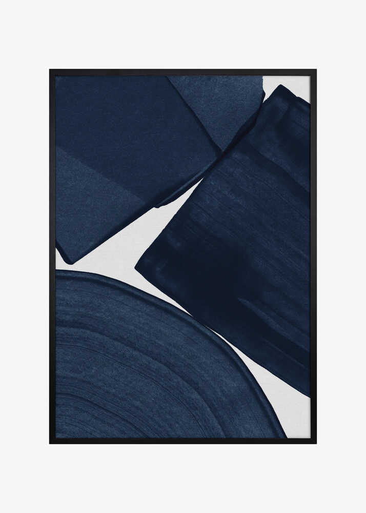 Minimalist Painting Blue II