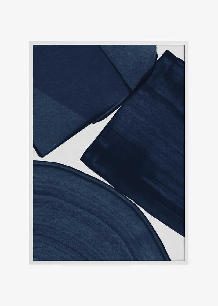 Minimalist Painting Blue II