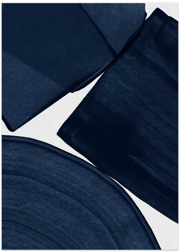 Minimalist Painting Blue II