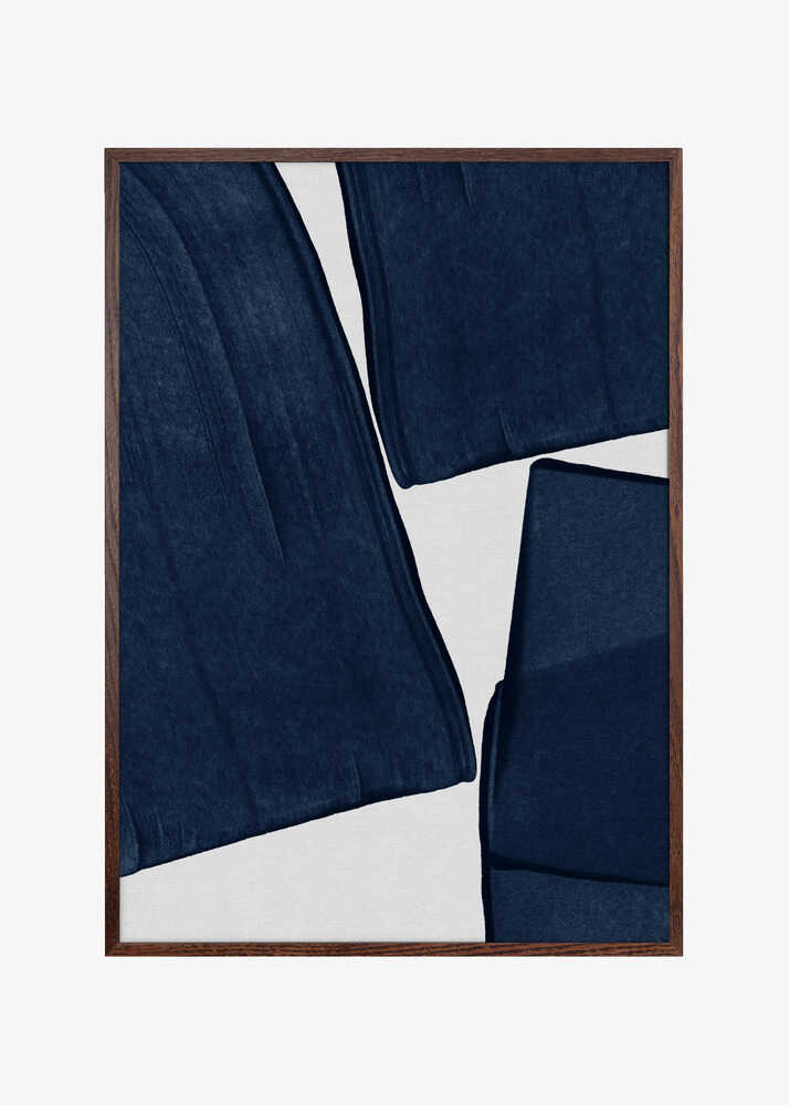 Minimalist Painting Blue III