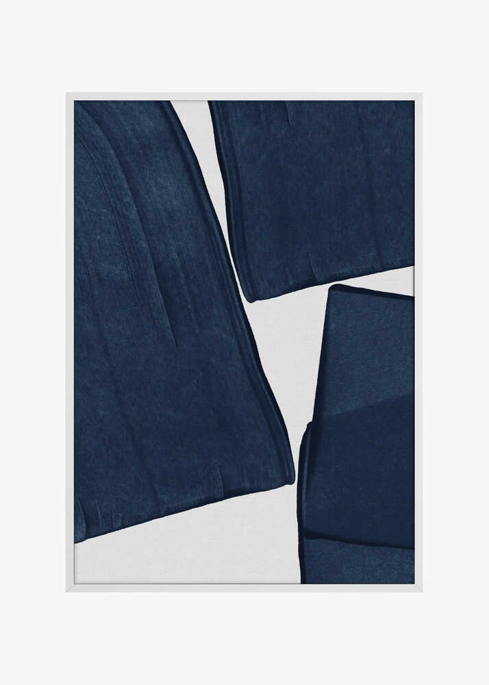 Minimalist Painting Blue III