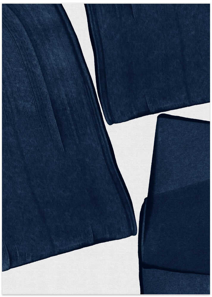 Minimalist Painting Blue III