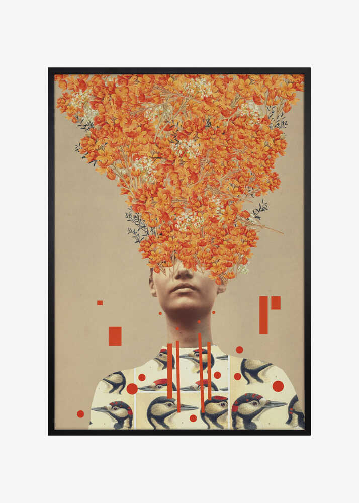 Bird Flight In Autumn