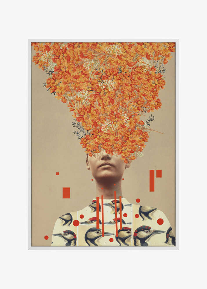 Bird Flight In Autumn