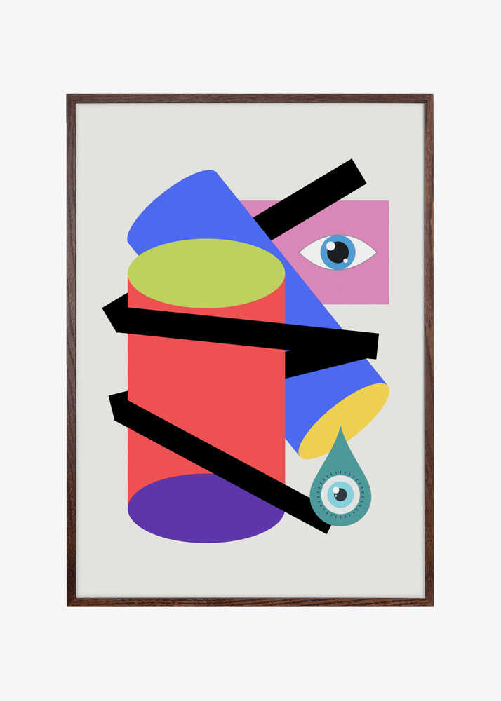 Geometrical Cylinder In Tears