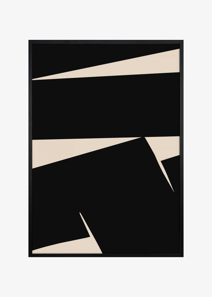 Black Plain Abstract