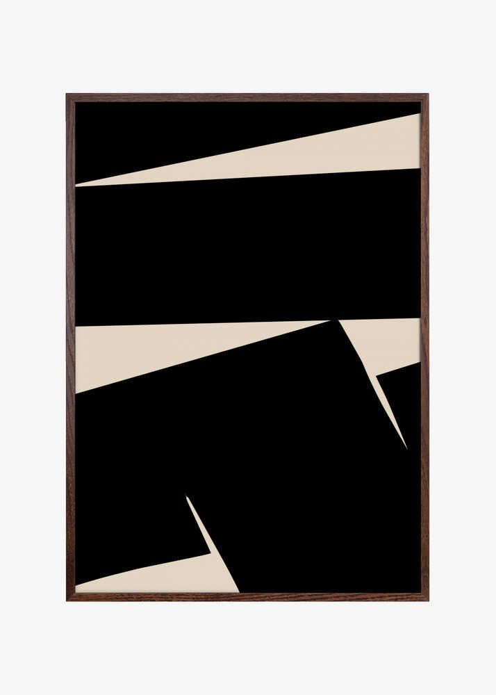 Black Plain Abstract