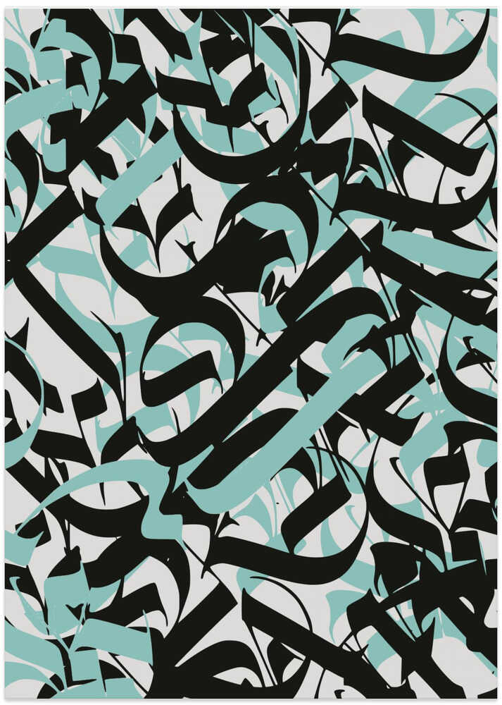 Flowing Script Chaos