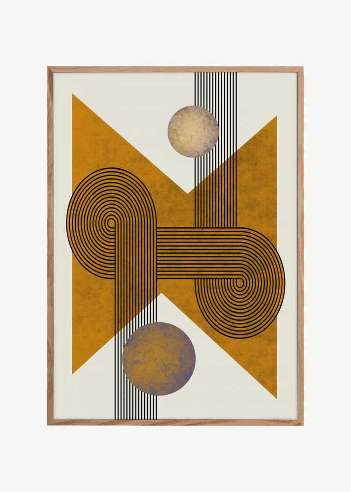 Textured Mid Century Composition 4