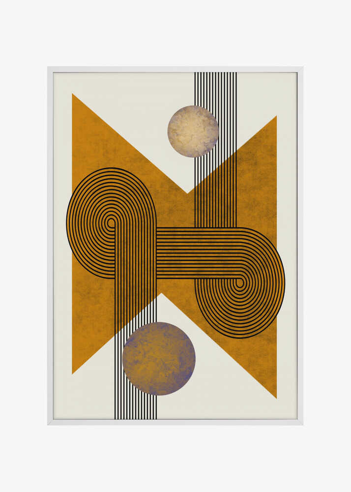 Textured Mid Century Composition 4