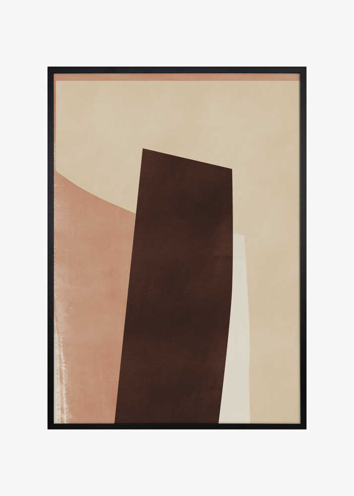 Geometric Shapes in Earthy Tones