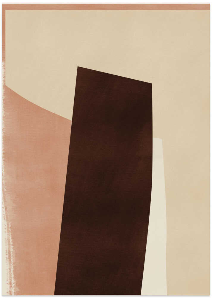 Geometric Shapes in Earthy Tones