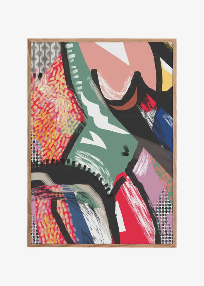 Vibrant Colorful Abstract