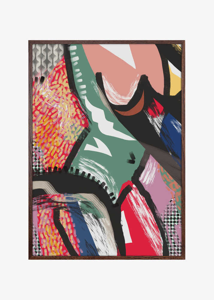 Vibrant Colorful Abstract