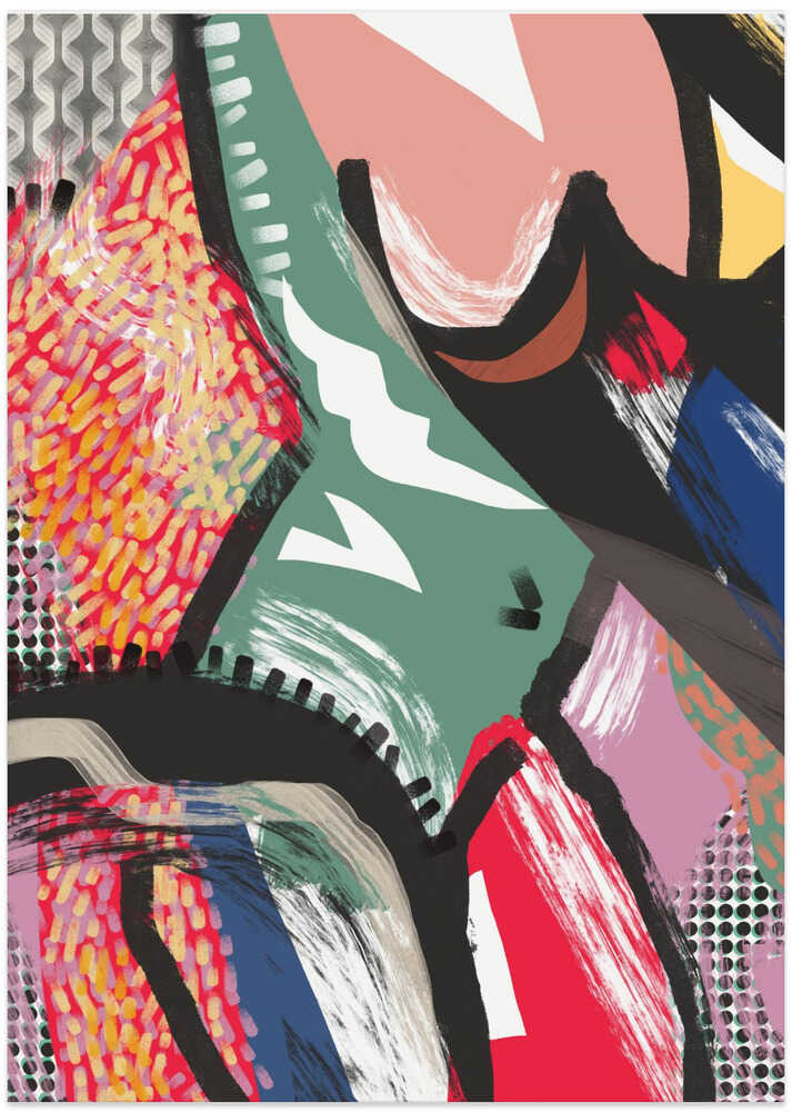 Vibrant Colorful Abstract