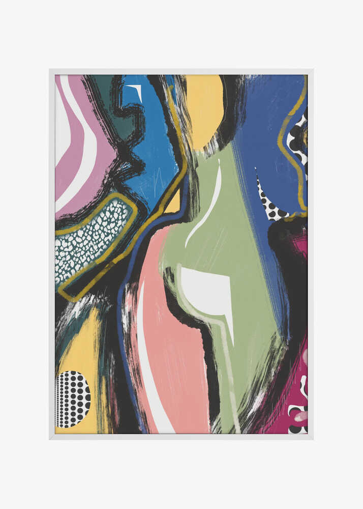 Colorful Abstract Bum