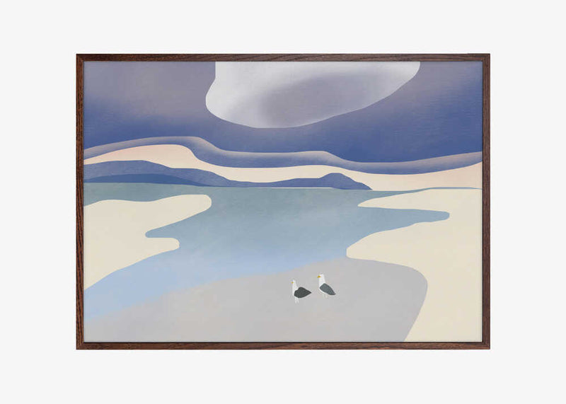 Minimalistic Seascape Painting