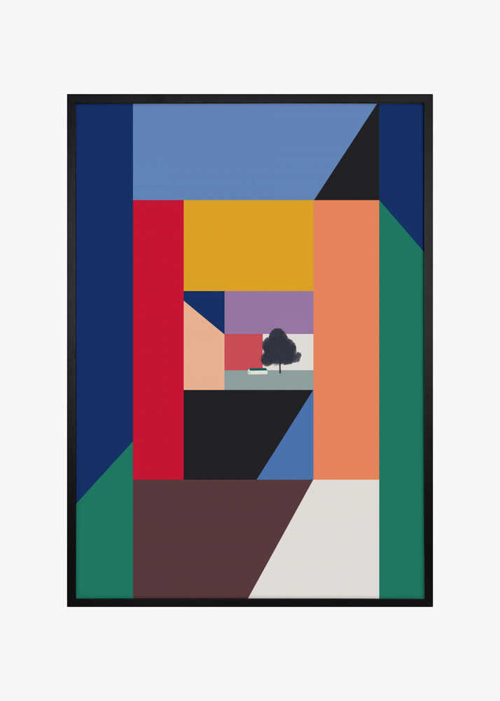 Landscape with a Single Tree