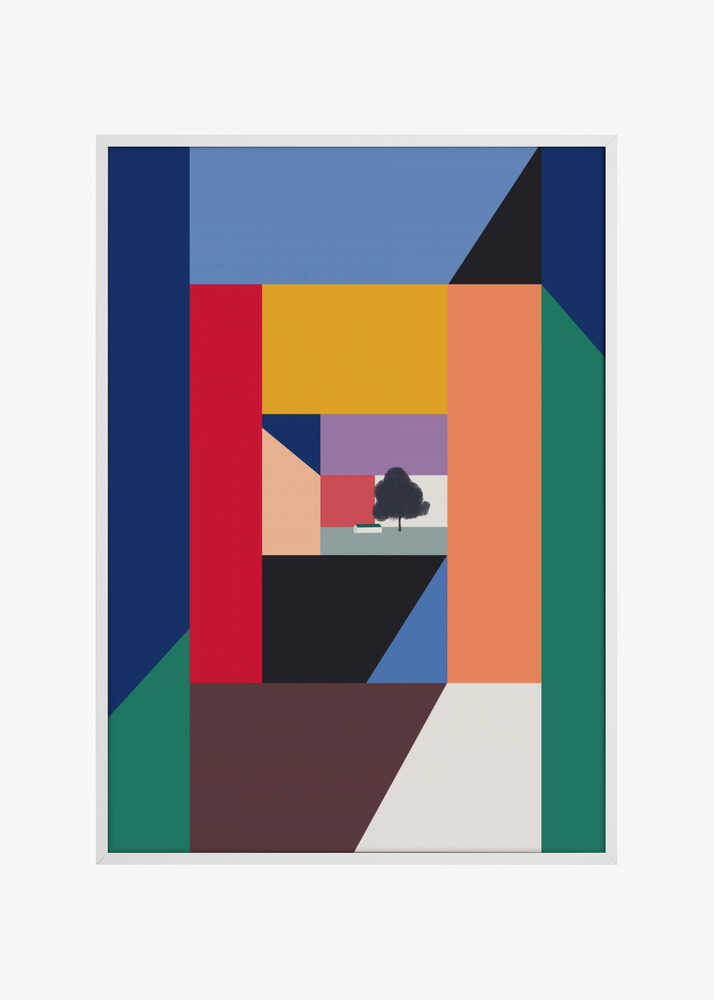 Landscape with a Single Tree