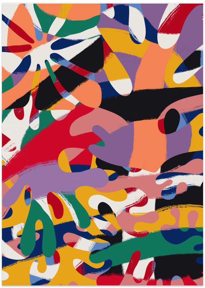 Expressionist Colorful Abstract