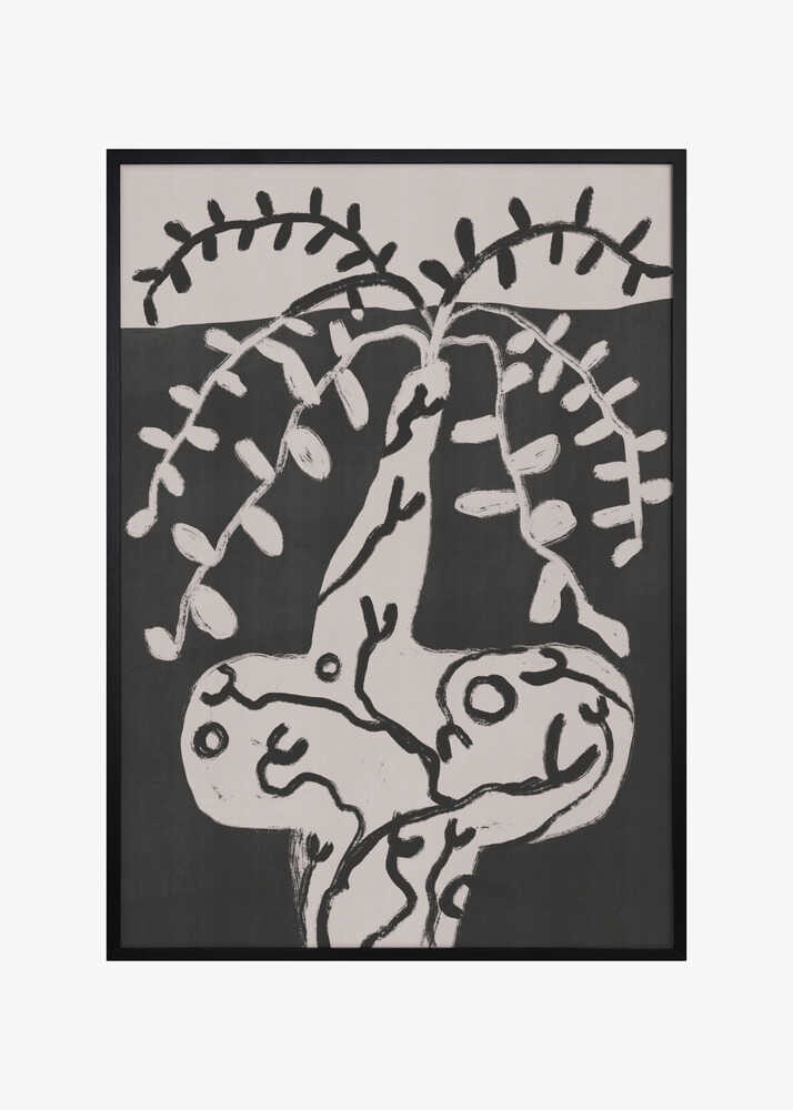 Rustic Pot Plant On the Table