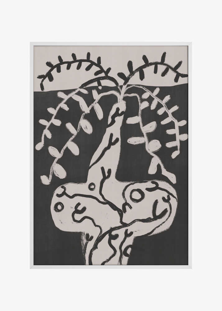 Rustic Pot Plant On the Table