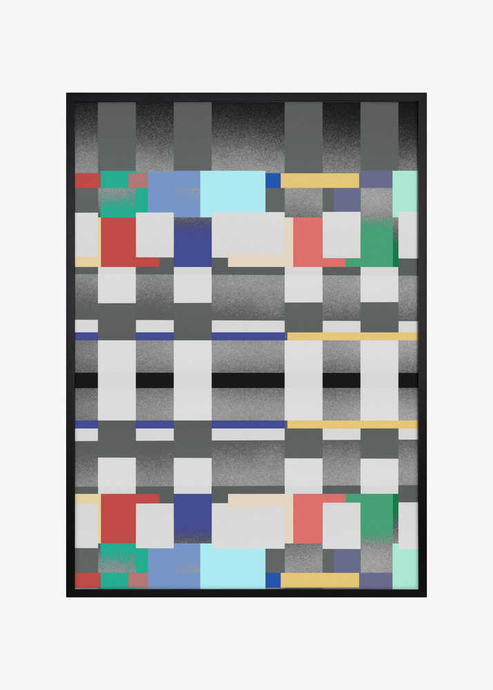 Abstract Design With A Grid Like Pattern