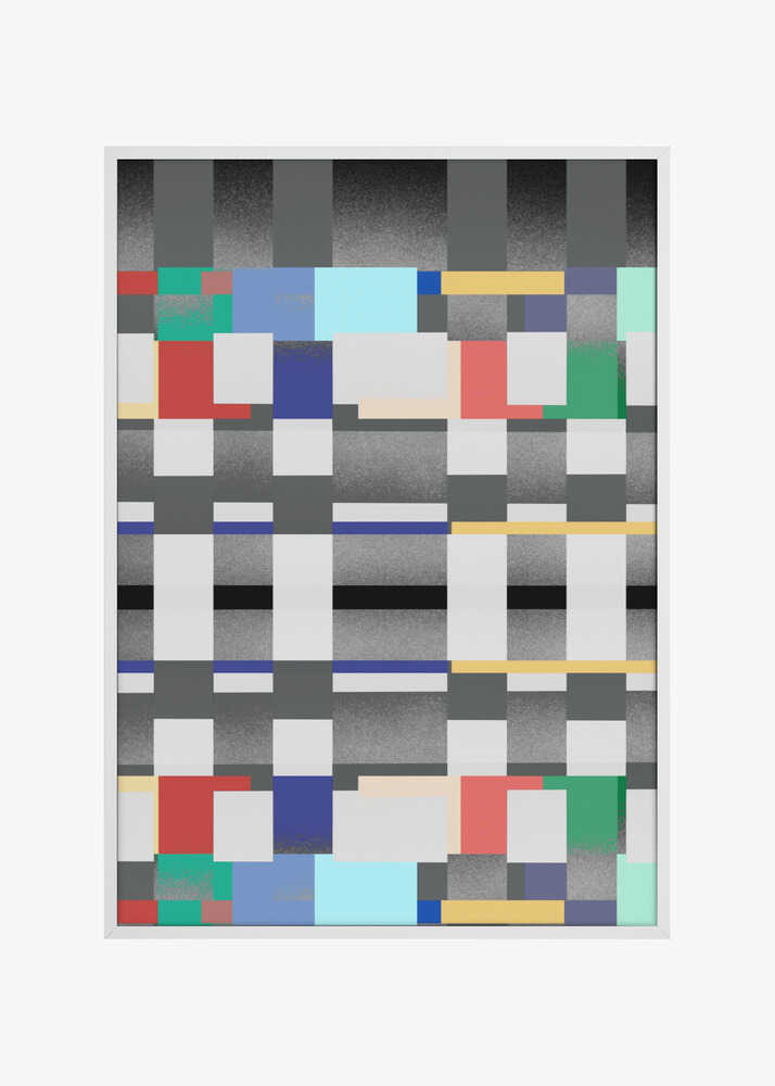 Abstract Design With A Grid Like Pattern